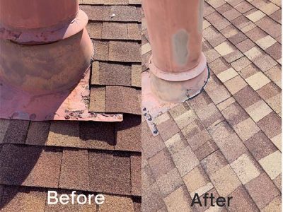 Before and After Home Roof Repairs